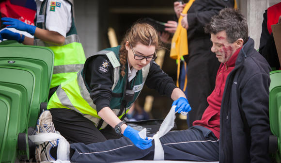 st john first aid youth volunteer