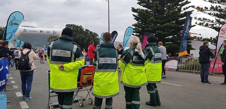 st john first aid at events volunteers