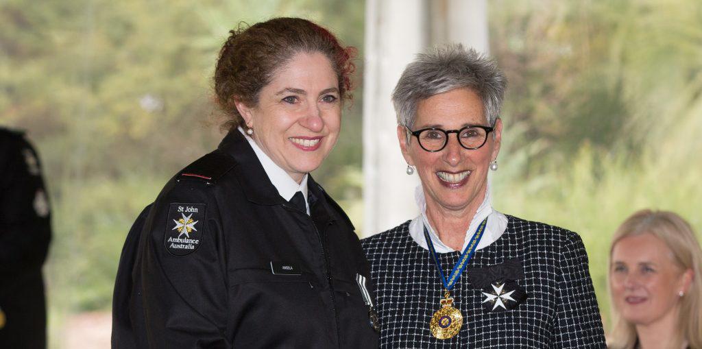 St John volunteer awarded