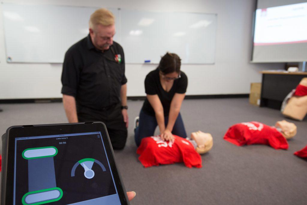st john first aid training technology