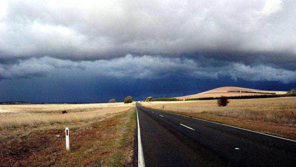 asthma storm over rolling hills