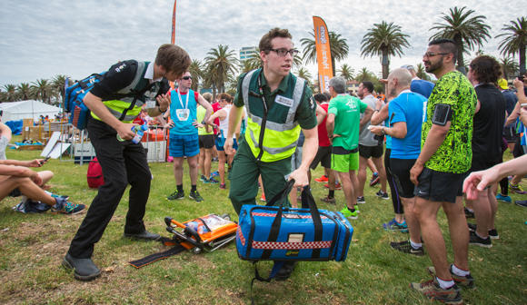 St John first aid at events volunteers