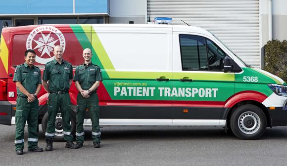 St John Non-emergency Patient Transport service