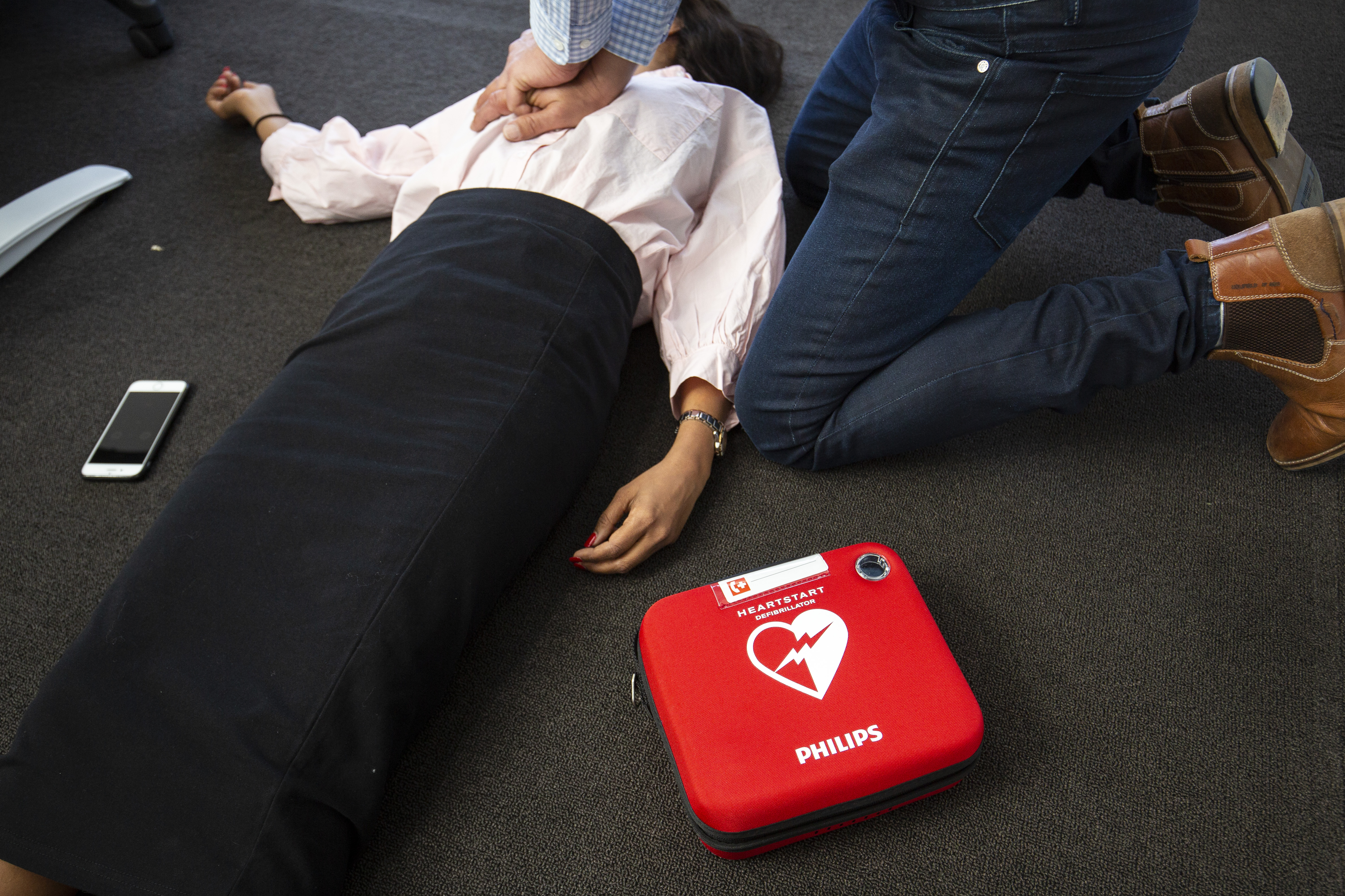 St John first aid training CPR