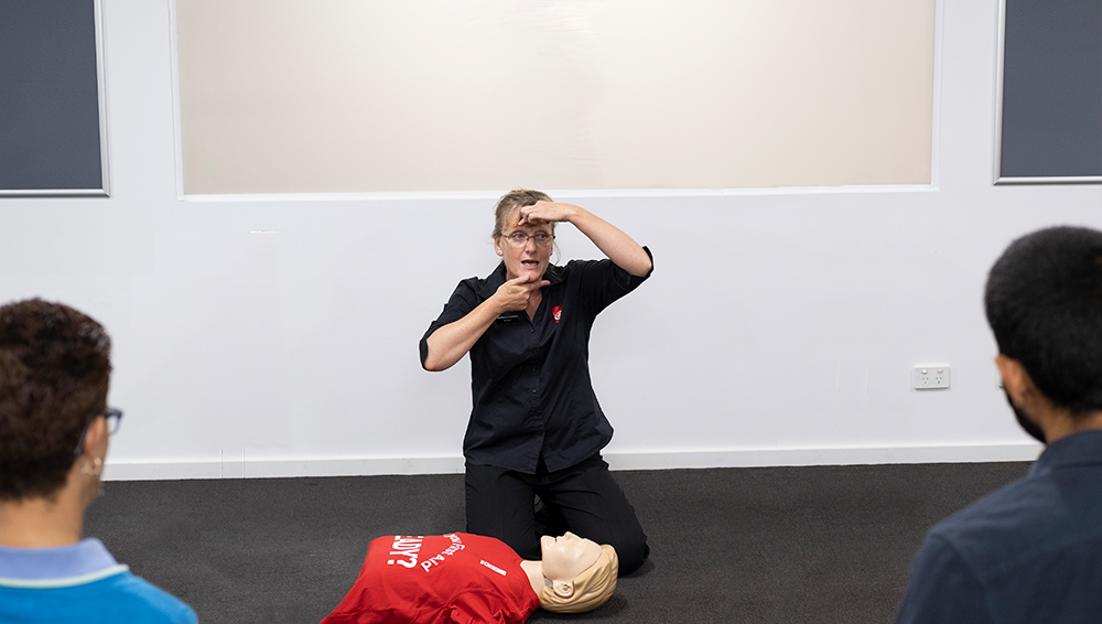 St John first aid training