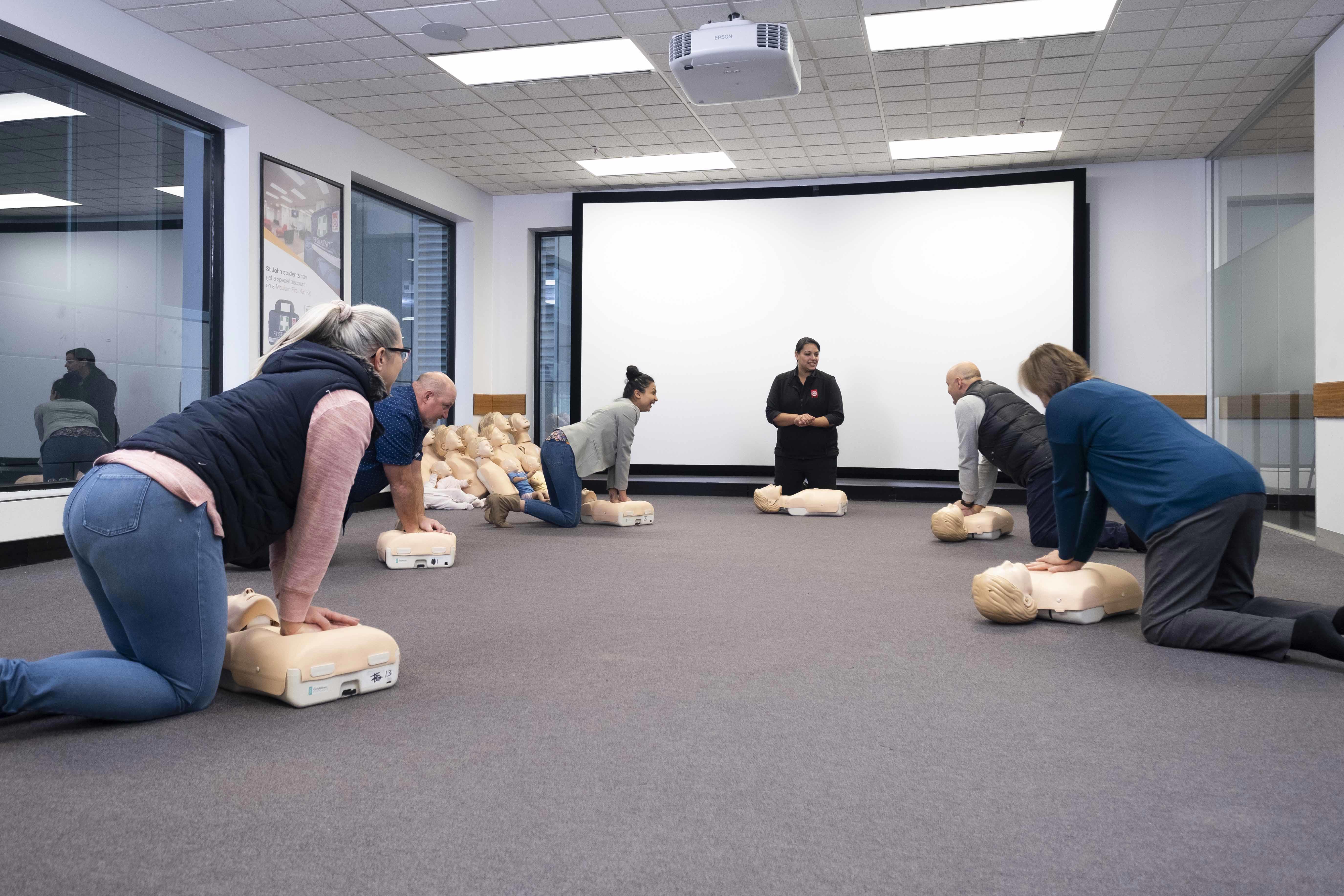 St John first aid training - socially distanced