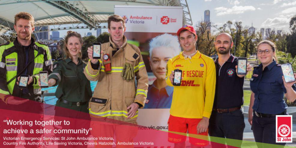Goodsam app - working together with CFA, LSV, AV