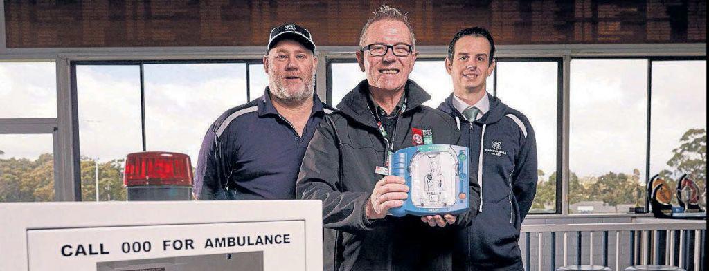 St John community defibrillator program