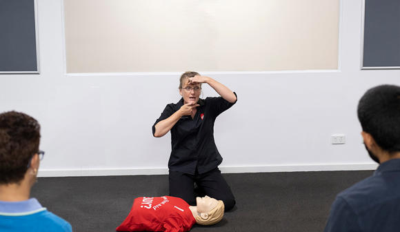 St John first aid training