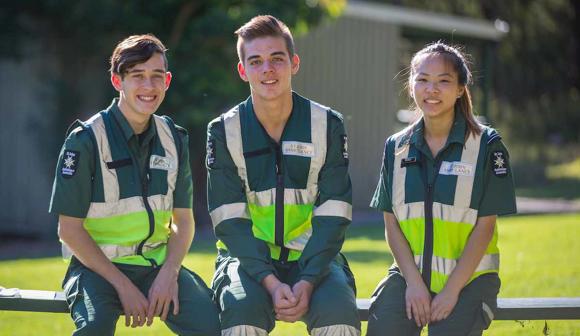 st john first aid at events volunteers youth