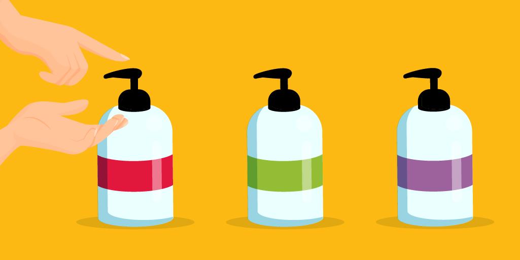 st john PPE hand sanitiser graphic