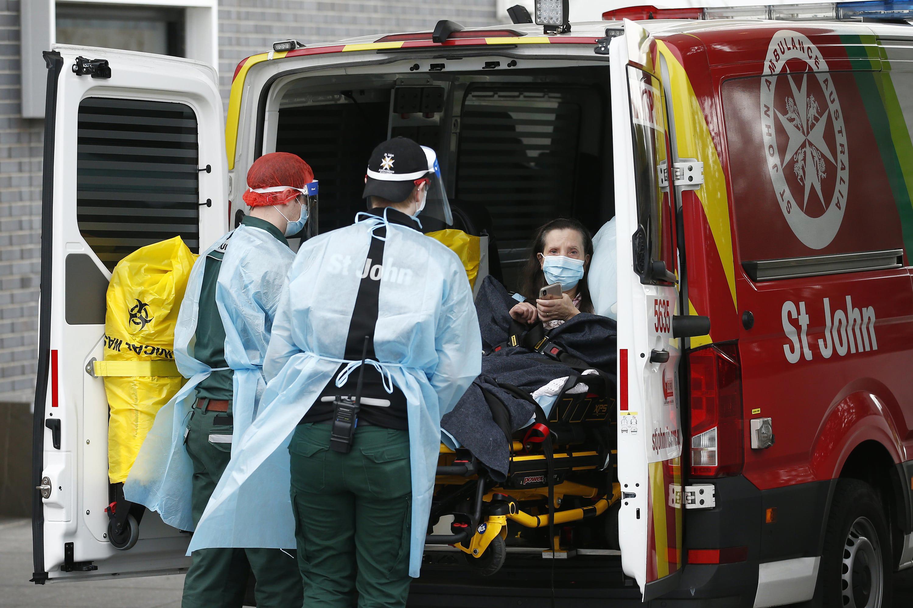 St John first aid NEPT Non-emergency patient transport officers with vulnerable person