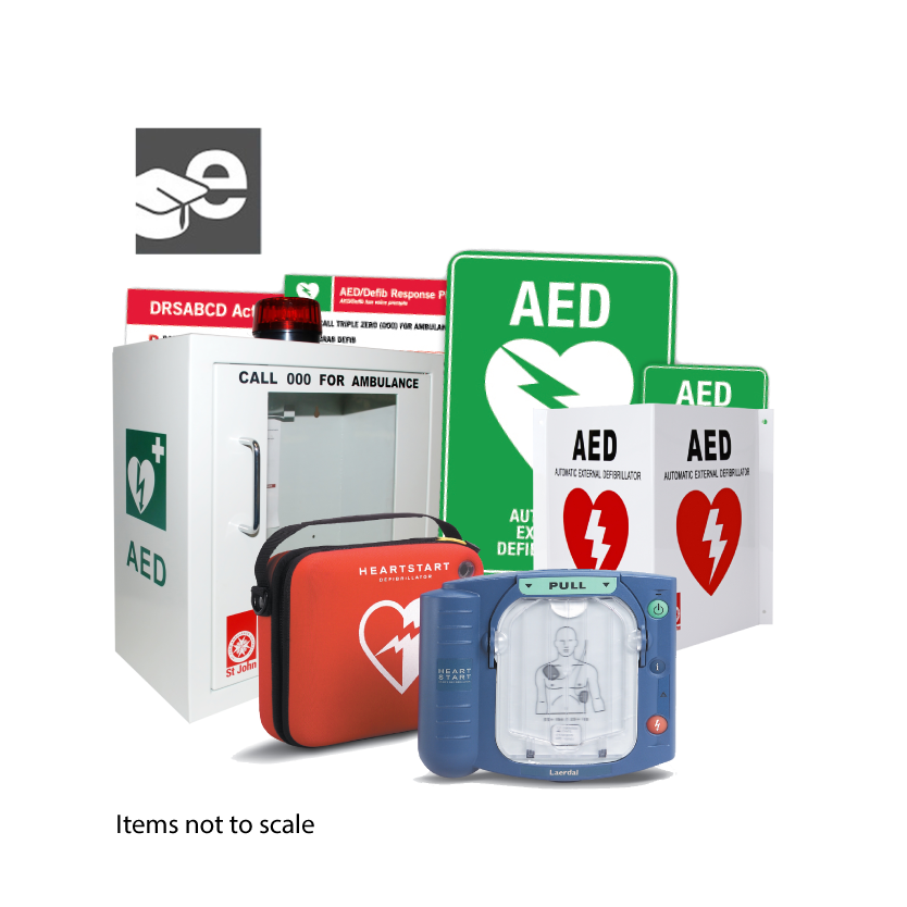 Philips HeartStart HS1 Defibrillator Bundle