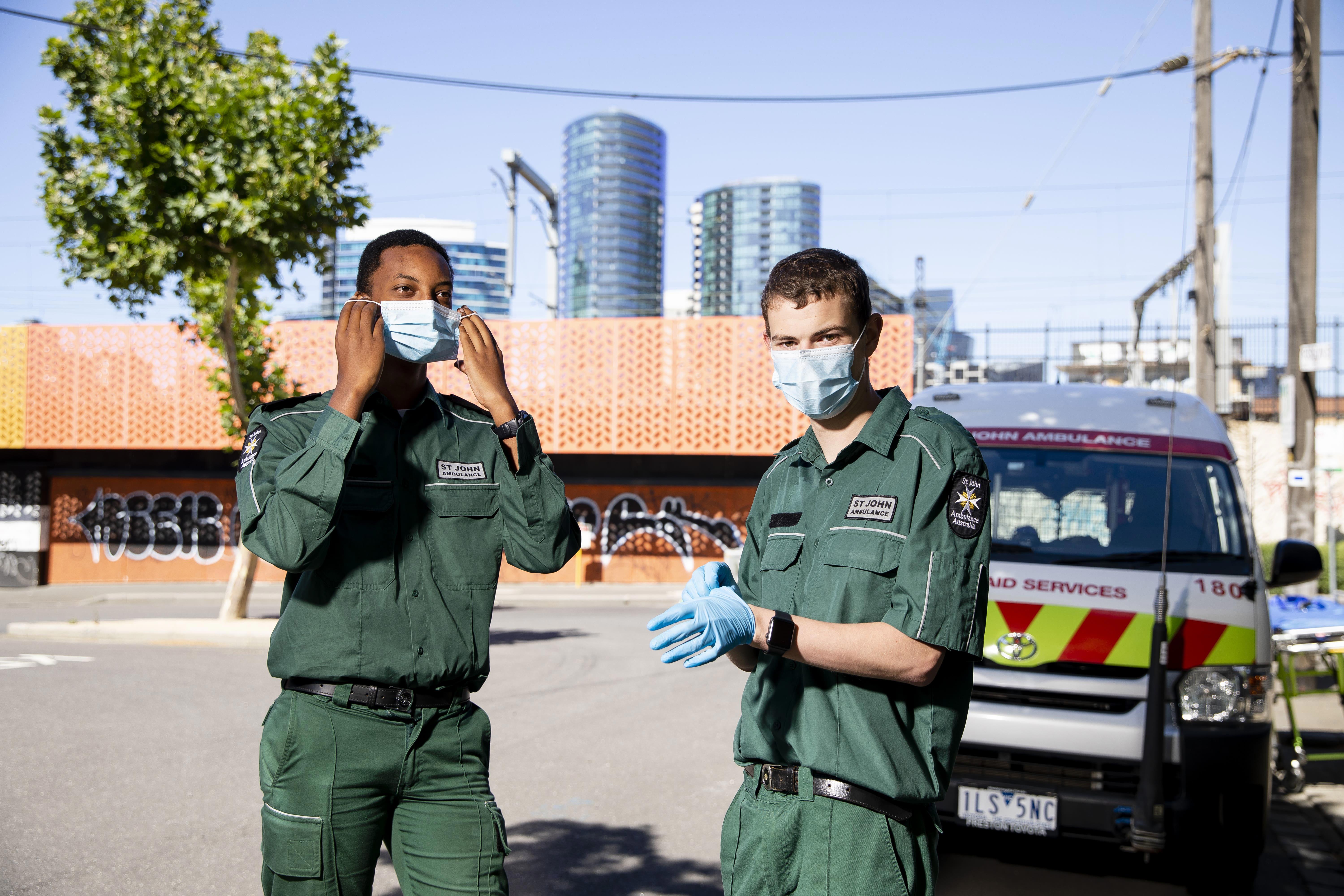 St John Volunteers COVID-19 Pandemic