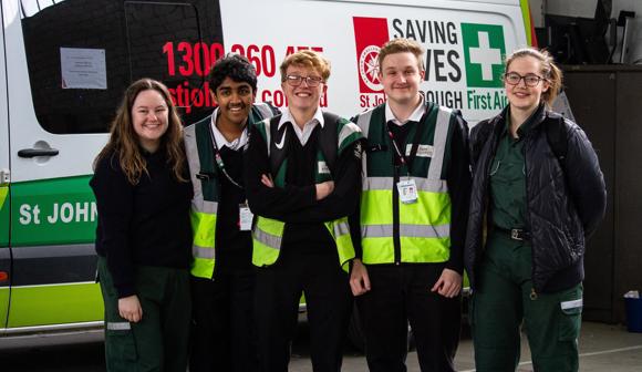 St John Ambulance Victoria Volunteer Adult Youth Leaders