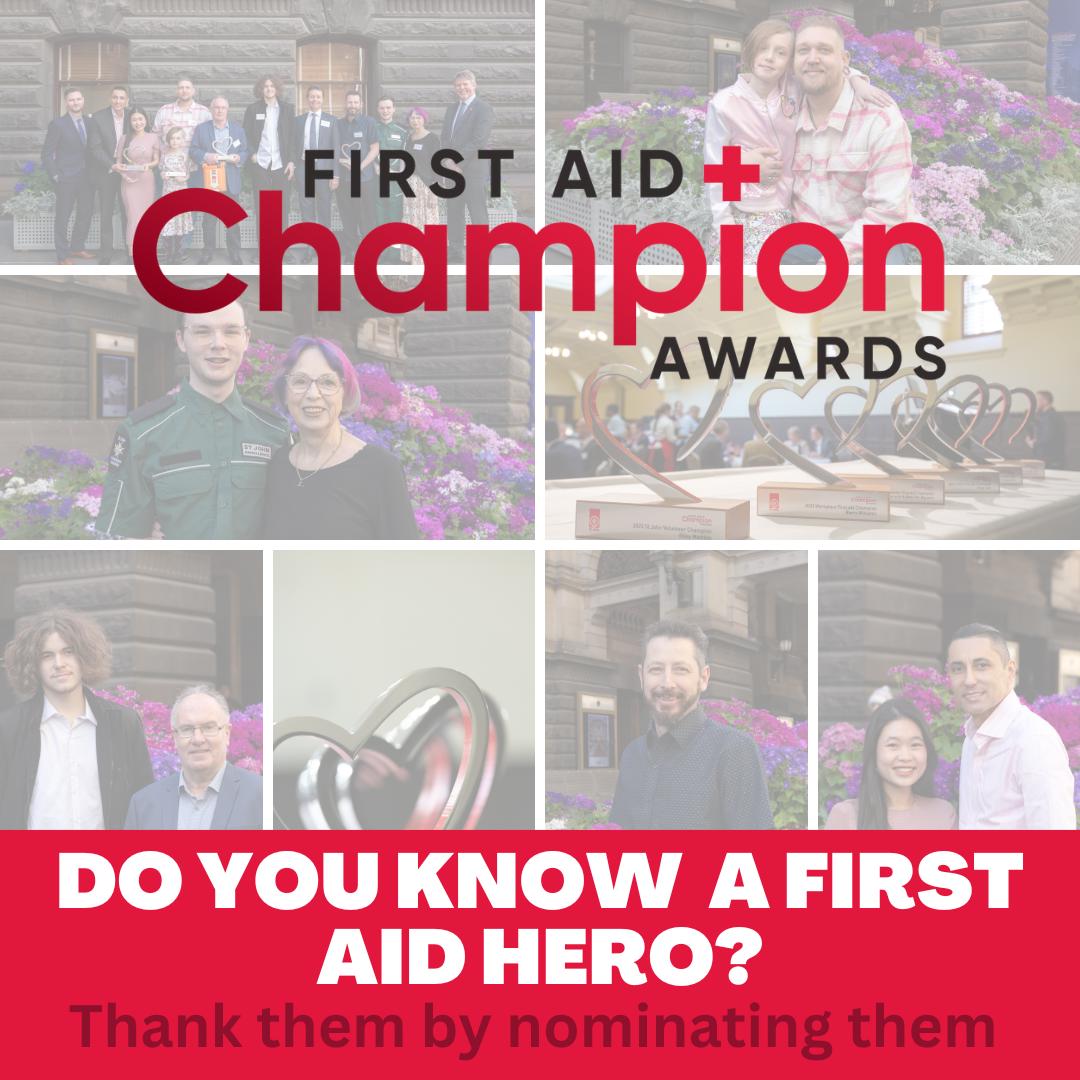 Do you know a First Aid Hero?