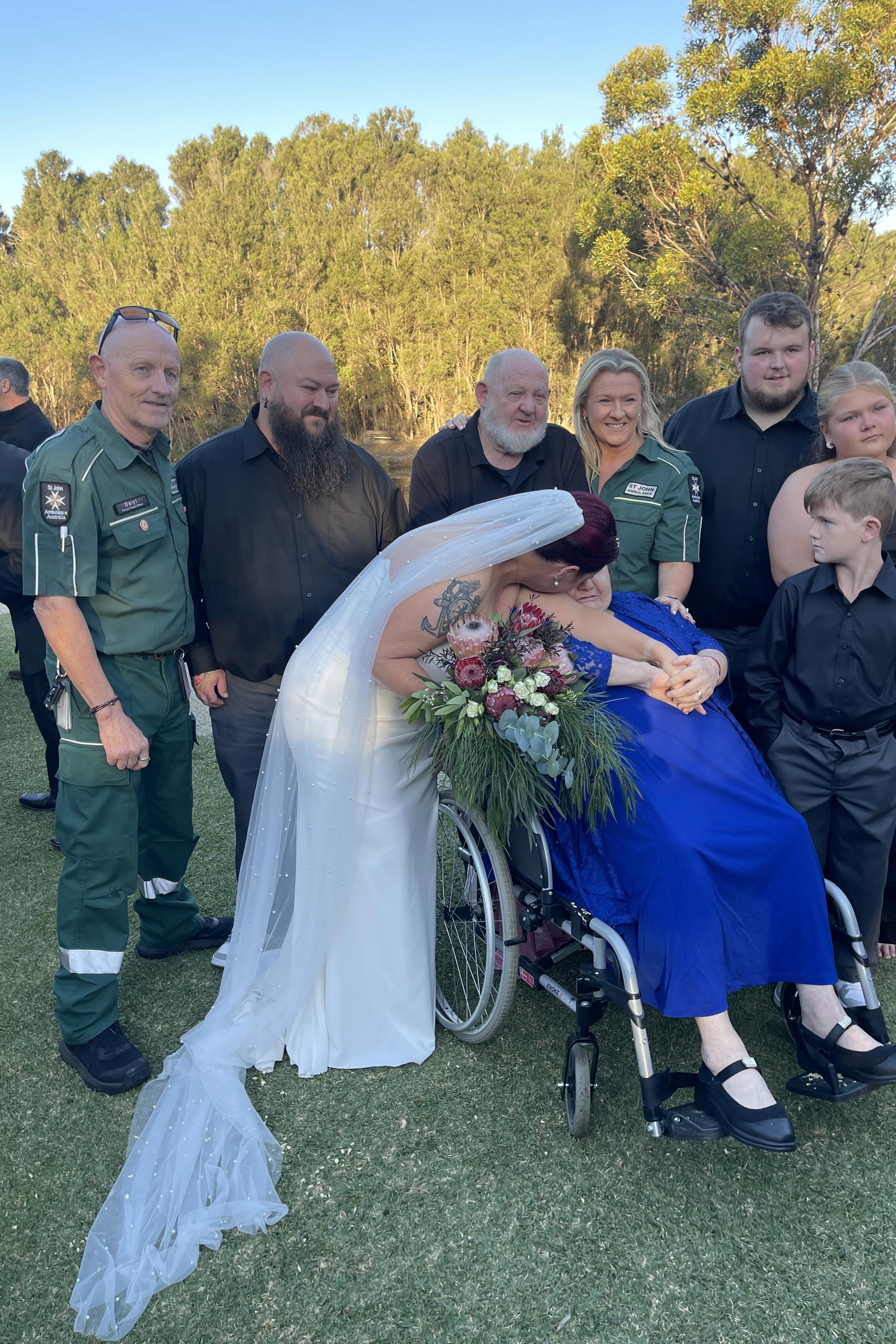 Glenda Attends Daughter’s Wedding 