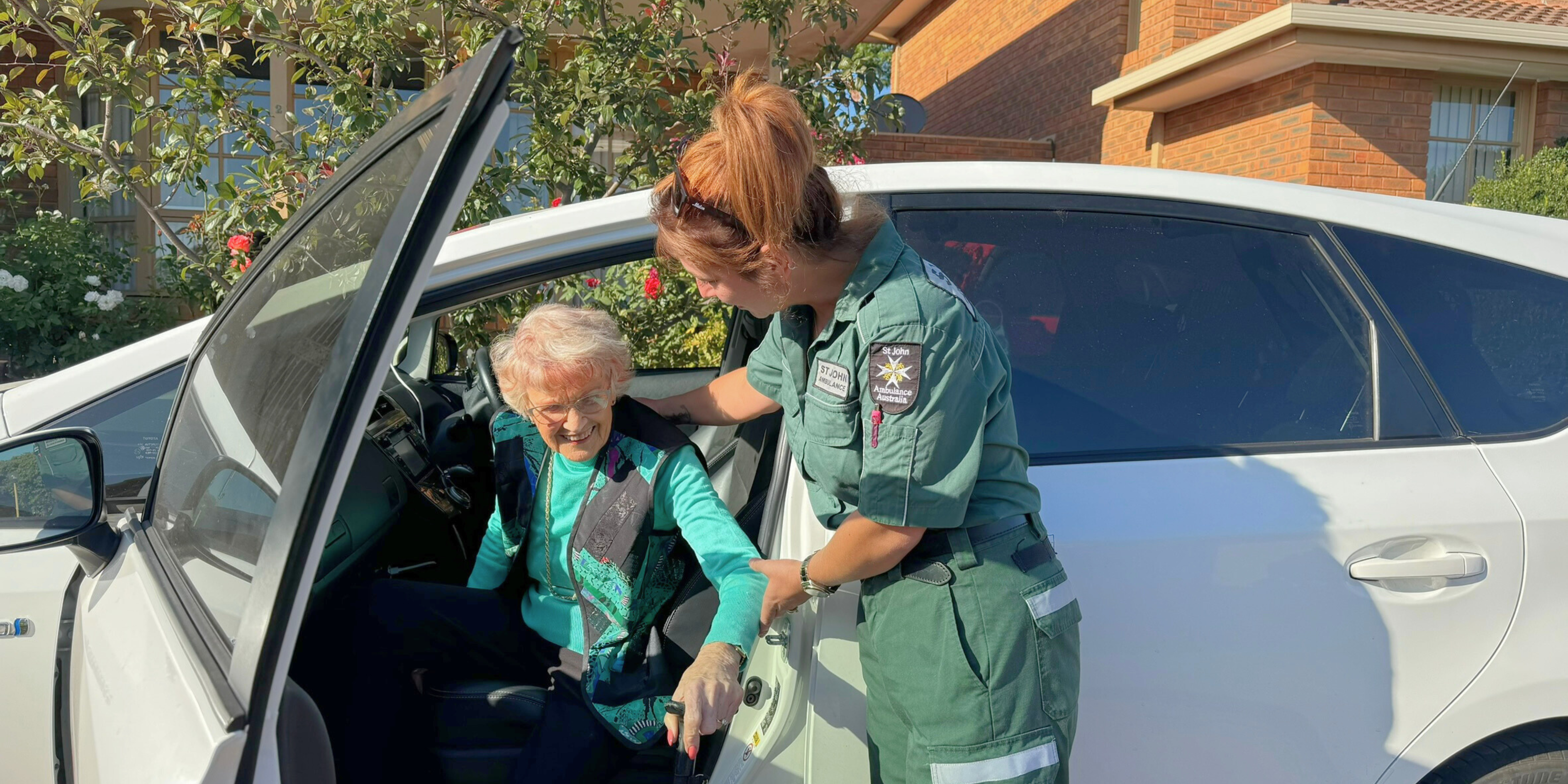 St John community transport service