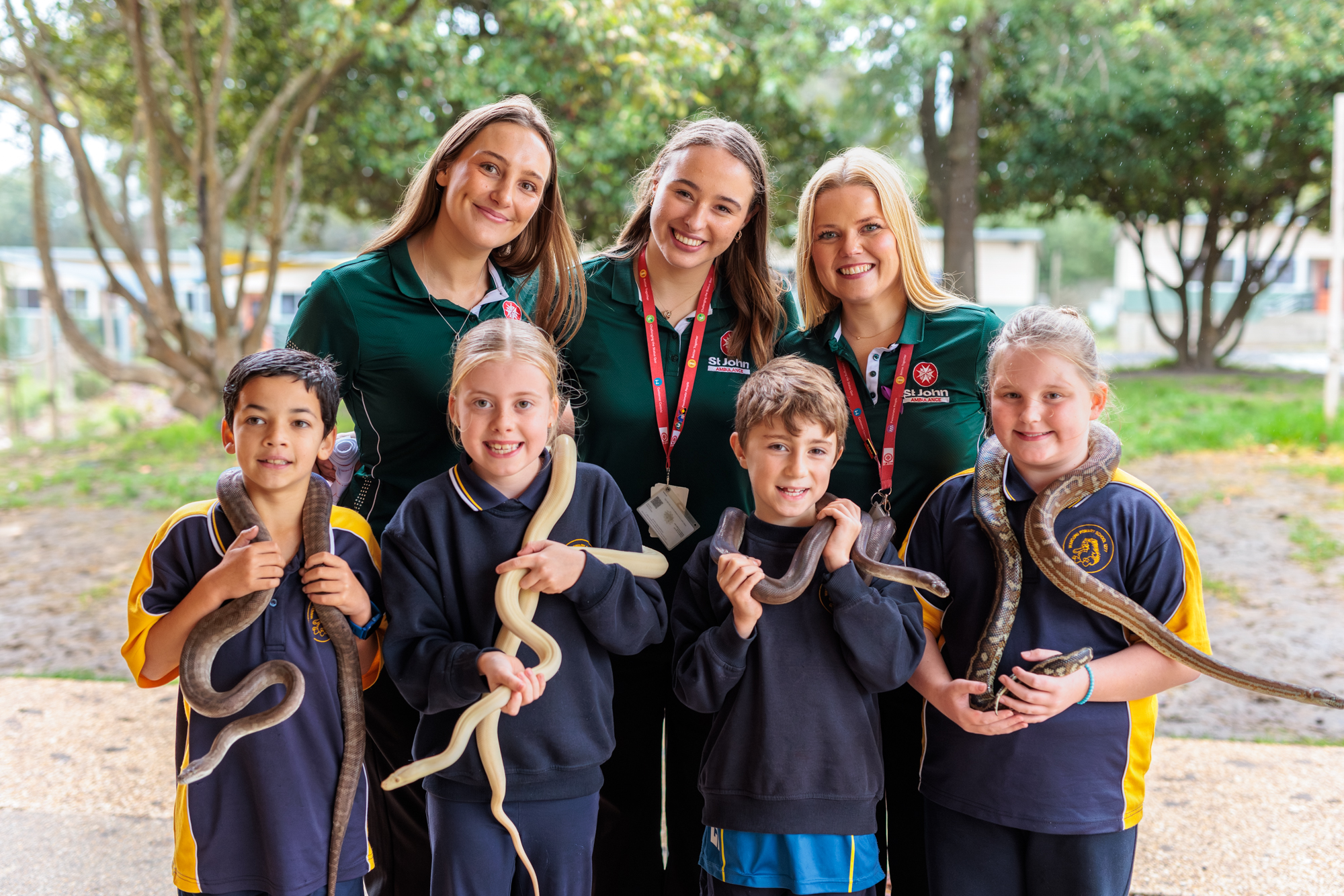 St John Snake Bite First Aid Program is Introduced to Victorian Students