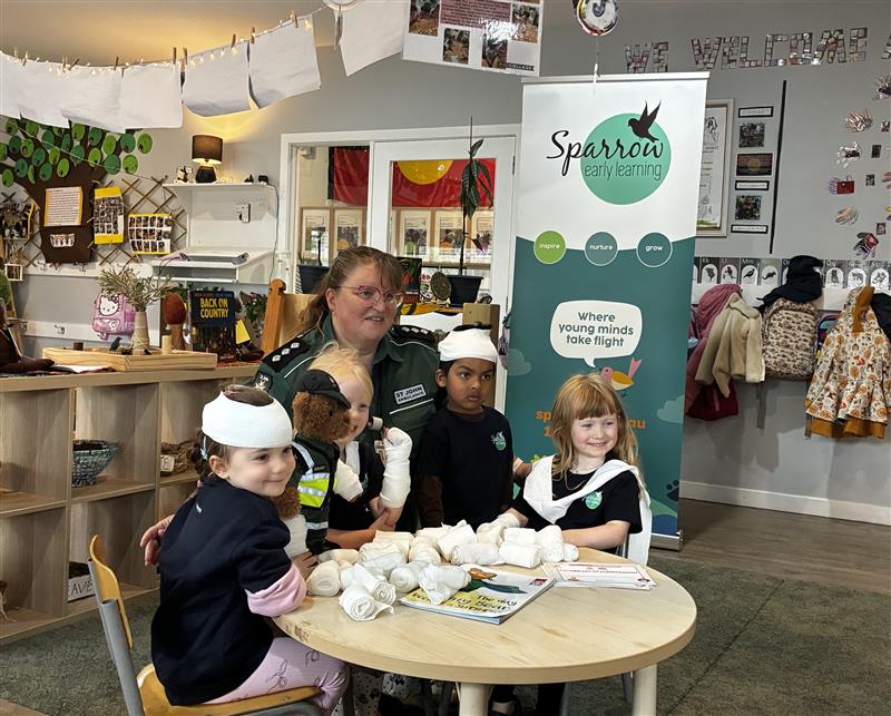 St John VIC First Aid in Kindy Program