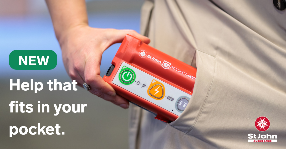 New Pocket AED helps bring life-saving support closer to Victorians