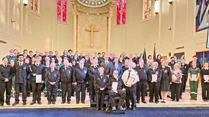 Nearly 100 St John volunteers recognised during largest awards ceremony yet
