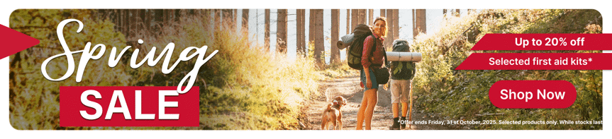 Up to 20% on selected first aid kits